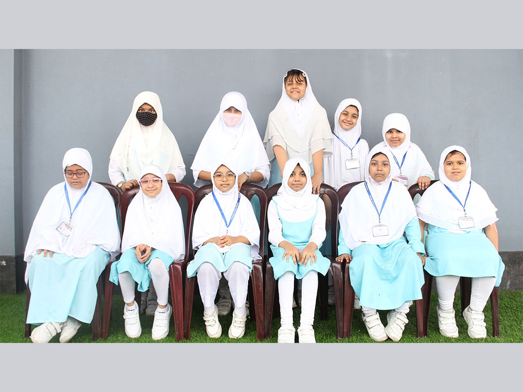 Primary Years Students of 3 Girls Wearing School Uniform