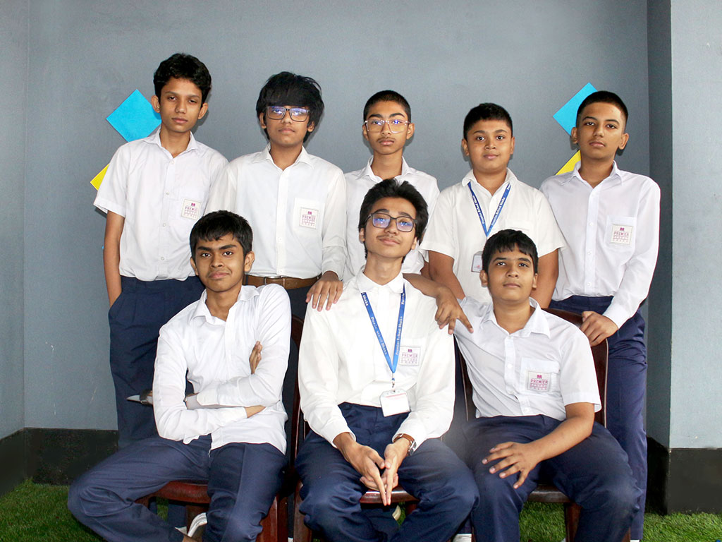 Primary Years Students of 6 Boys Wearing School Uniform
