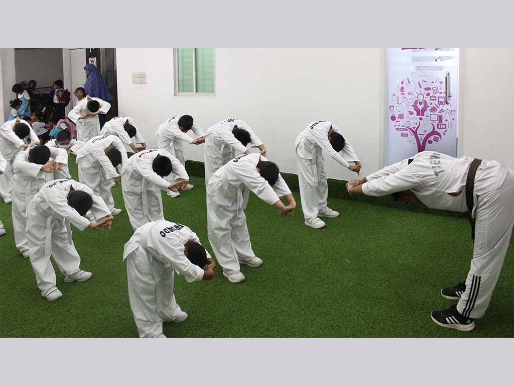 Taekwondo Activity of Uttara Branch