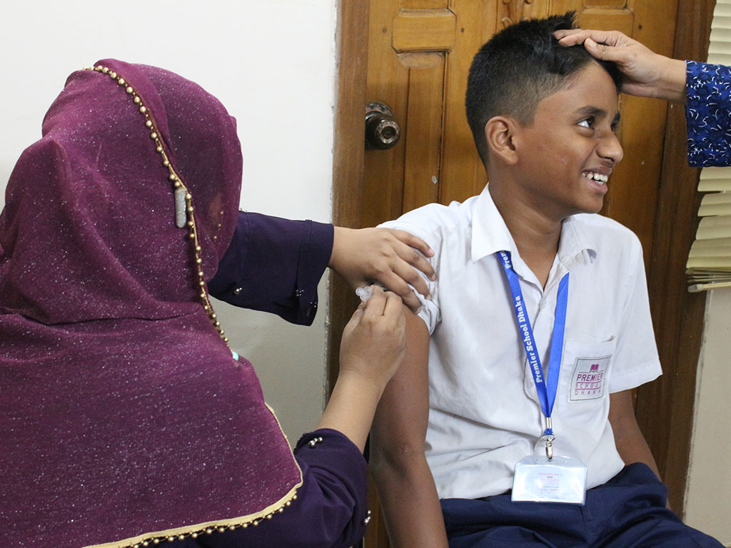 Vaccination Program at Uttara Branch PSD-2